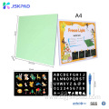 Fluorescent Light Kids Drawing Pad Doodle Board